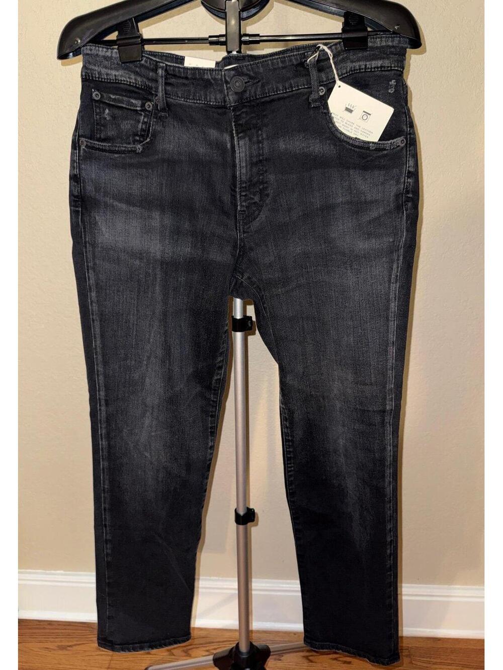 Moussy Vintage MV Bissell Skinny Black Jeans Women’s Size 31 Stretch Designer De